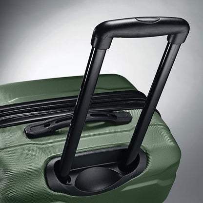 Samsonite Omni PC Hardside Expandable Luggage with Spinner Wheels, 3-Piece Set (20/24/28), Army Green