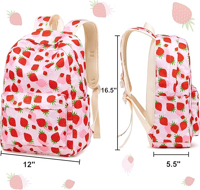 CAMTOP Backpack for Kids, Boys Girls Preschool Backpacks with Lunch Box Toddler Kindergarten School Bookbag Set