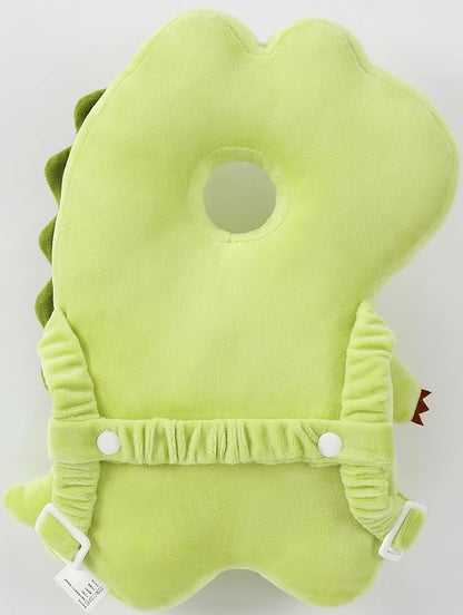 Feidoog Baby Head Protector Cushion Backpack with 3 Knee Pads for Walking & Crawling,Green