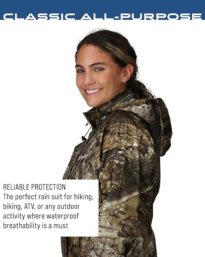 FROGG TOGGS Women's Classic All-Purpose Waterproof Breathable Rain Suit