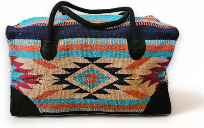 Southwestern Large Weekender Travel Bag Western Duffle Bag Boho Travel Bag