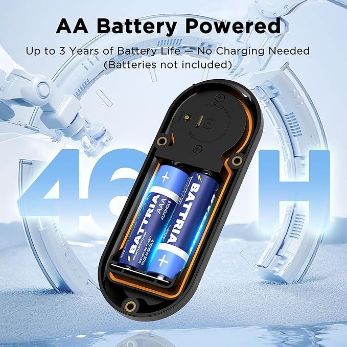Item Finders Dual System Tracker[No Monthly Fee] Compatible with iOS and Android Air Tags Item Locator Help You Track Your Keys, Wallet, Luggage, Backpack and More(Batteries Not Included)