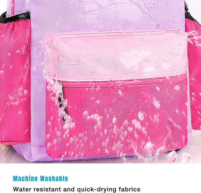 STEAMEDBUN Toddler Backpack for Girls 2-4: Preschool Kindergarten Backpacks - 12 inch Daycare Backpack