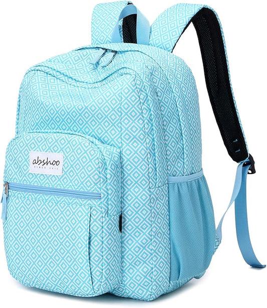 abshoo Classical Basic Travel Backpack For School Water Resistant Bookbag