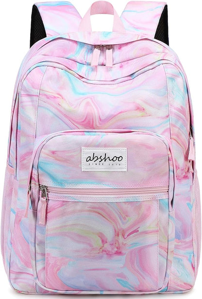 abshoo Classical Basic Travel Backpack For School Water Resistant Bookbag