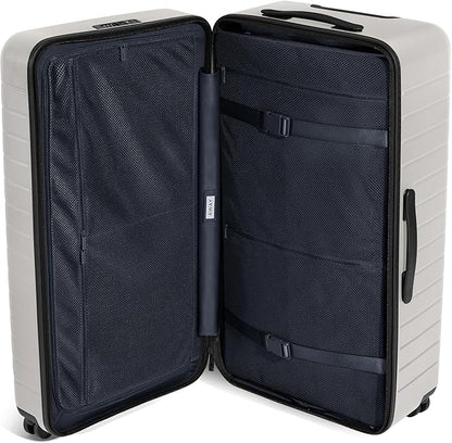 Away Large Trunk Luggage, 31 Inch Hardside Suitcase with Spinner Wheels, Lightweight & Durable, TSA Lock, Ideal for Long Trips, Cloud Gray
