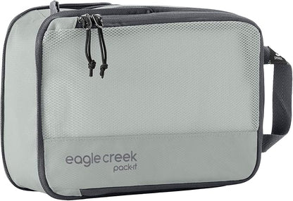 Eagle Creek Pack-It Isolate Compression Cube - Lightweight Compression Cube for Optimizing Luggage Space - Easy-Grab Zipper - Convenient Top Handle - Recycled Materials - Small