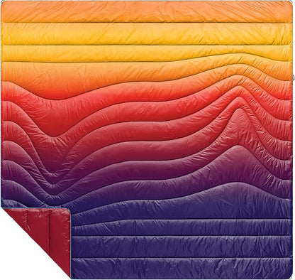 Rumpl Original Puffy Blanket - PYRO Fade - 2P