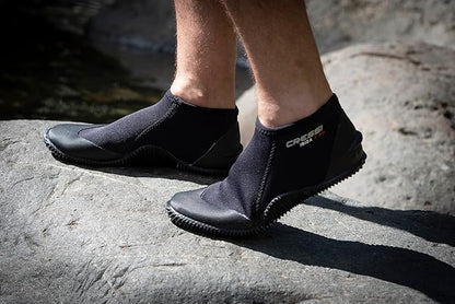 Cressi Adult Neoprene Diving Boots with Anti-Slip Rubber Sole for Water Sports | Ibiza 3mm