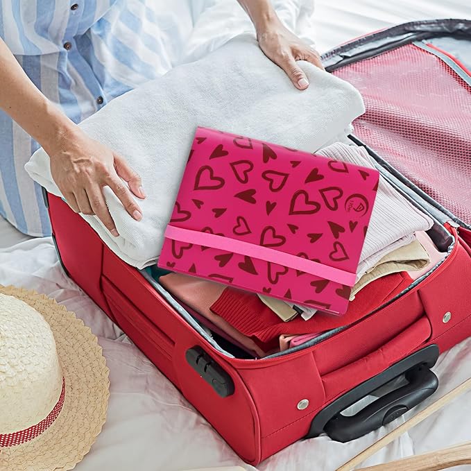 Large Transparent Jewelry Storage Book with 300 Pockets and 150 Jewelry Pouches,Travel Jewelry Organizer and Storage,Jewelry Binder Organizer for Earring,Bracelet,Necklace