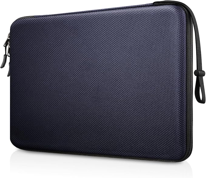 FINPAC Hard Laptop Sleeve Case for 13 inch MacBook Air M4 2025 A3240 M3 2024 A3113, 14 inch MacBook Pro M5/M4/M3/M2 A3434 A3401, 13" Air/Pro, Waterproof Case for Dell, Surface Laptop, HP, Deep Blue