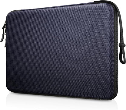 FINPAC Hard Laptop Sleeve Case for 13 inch MacBook Air M4 2025 A3240 M3 2024 A3113, 14 inch MacBook Pro M5/M4/M3/M2 A3434 A3401, 13" Air/Pro, Waterproof Case for Dell, Surface Laptop, HP, Deep Blue