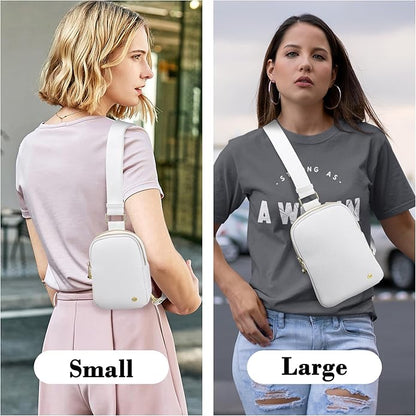 INICAT Small Anti Theft Crossbody Bags for Women, Vegan Leather Sling Cross Body Purse Travel Essentials Teen Girl Gifts