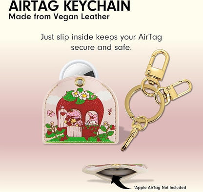 Sonix Keychain Case Compatible with Apple AirTag (My Melody x Strawberry Shortcake)