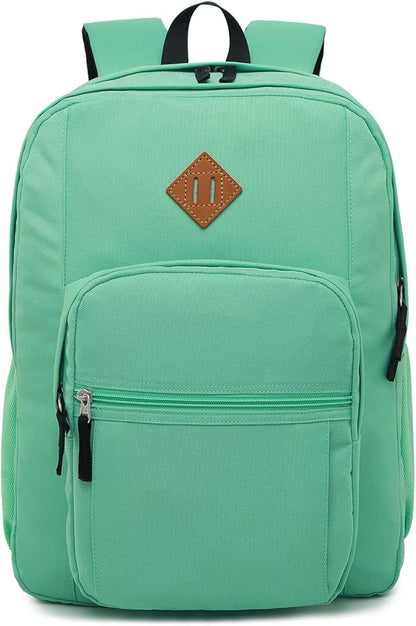 abshoo Classical Basic Travel Backpack For School Water Resistant Bookbag