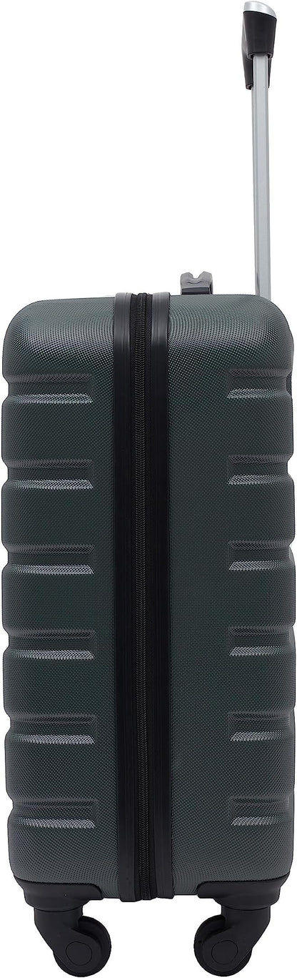 Wrangler 22" Hardside Spinner Carry-On Luggage, Olive