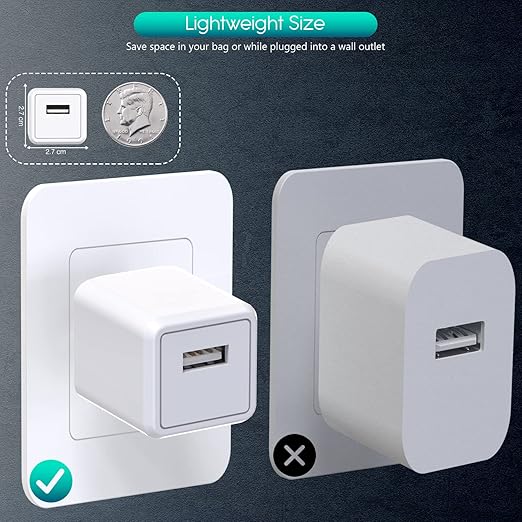 3Pack 10FT Long iPhone Charger,[Apple MFi Certified] Cube Phone Charging Transfer Cord 10Foot Lightning Cable USB Plug Wall Charger Block Travel Adapter for iPhone 14/13/12/11/SE 2022/8/7/XS/XR/X/iPad
