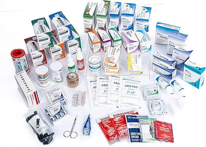 Class-A First Aid Refills Medication Without Cabinet | Essential Medications for Emergency Preparedness | Ensuring Long-Lasting Reliability | Exceeds OSHA