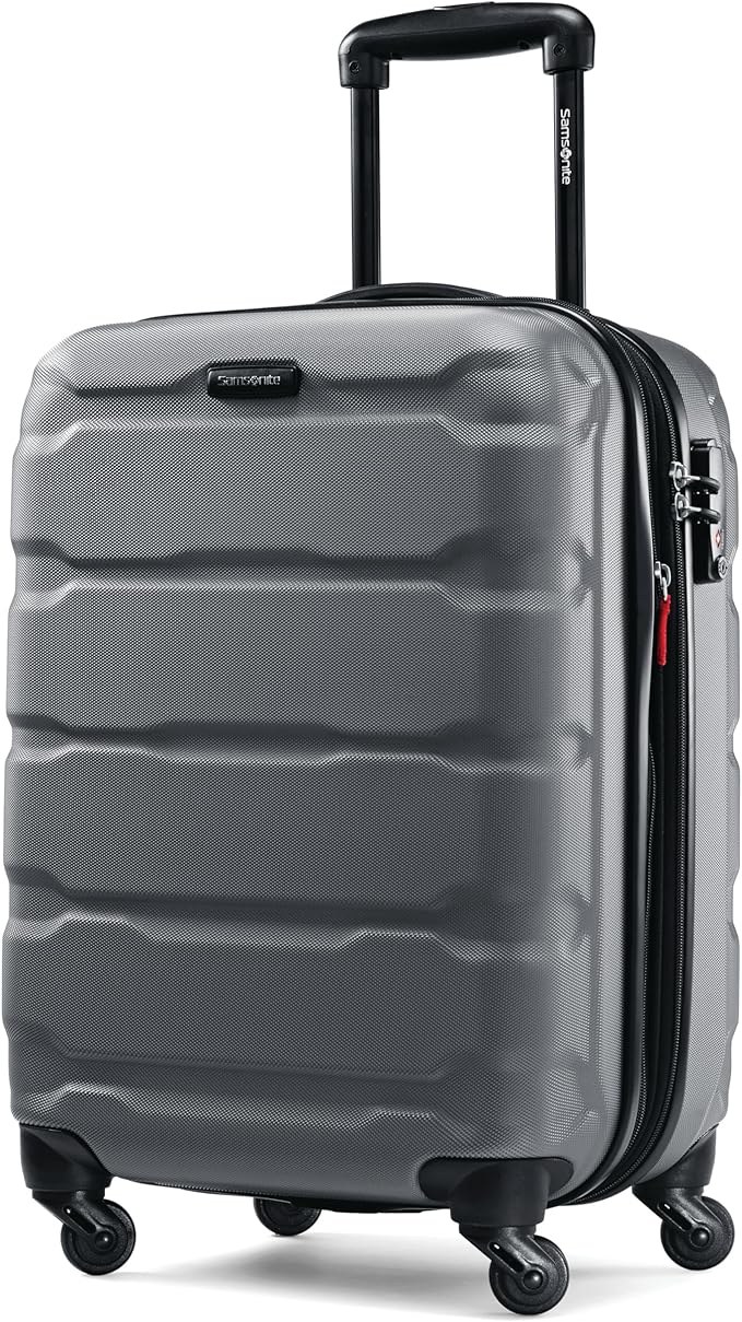 Samsonite Omni PC Hardside Expandable Luggage with Spinner Wheels, Carry-On 20-Inch, Charcoal