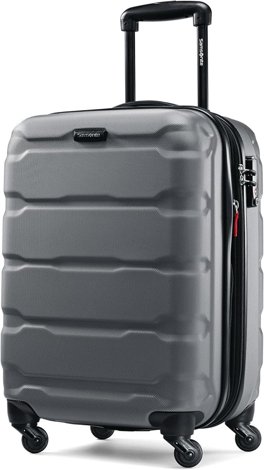 Samsonite Omni PC Hardside Expandable Luggage with Spinner Wheels, Carry-On 20-Inch, Charcoal