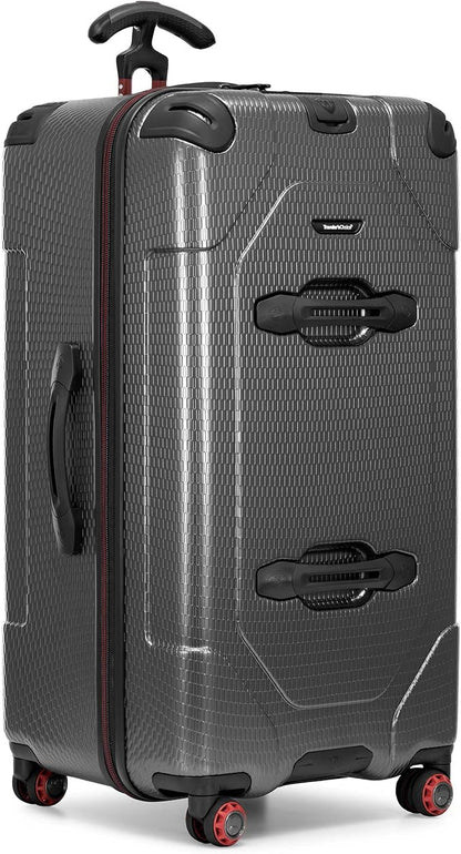 Traveler's Choice Maxporter II 30" Hardside Spinner Trunk Luggage, TSA Lock, Gray