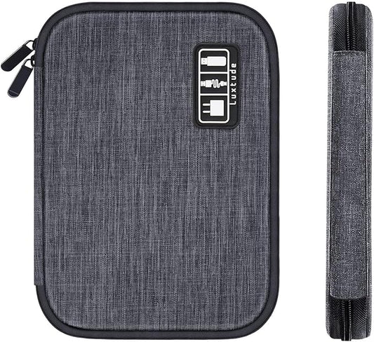 Luxtude Cord Organizer Bag, Travel Cable Organizer Bag, Electronic Organizer Travel Case for Chargers and Cords, Tech Bag & Charger Case, Flying Essentials for Electronics Items/USB,etc