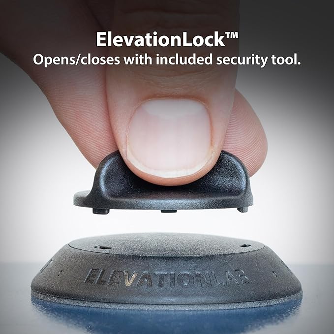 Elevation Lab AirTag Adhesive Security Mount (2 Pack) - TagVault™ - The Secure & Low-Profile AirTag Adhesive Holder | 3M VHB, Waterproof, Security Tool, Patented, Find Your Bike, Car, Skis