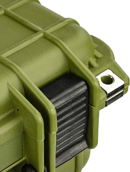 Eylar Protective Gear and Camera Hard Case Water & Shock Proof With Foam 13.37 inch 11.62 inch 6 inch OD Green (Green)