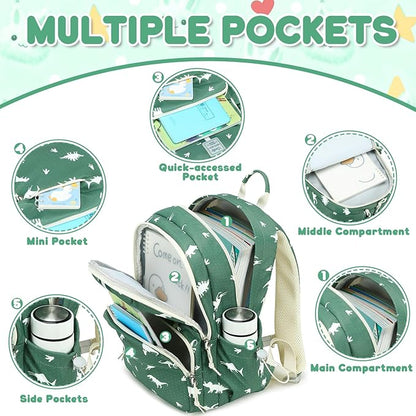 CAMTOP Preschool Backpack for Kids Boys Girls Toddler Backpack Kindergarten School Bookbags for Age 3-8