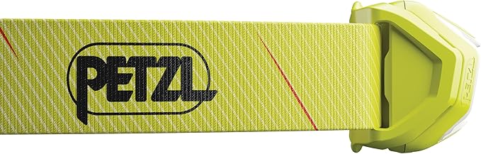 PETZL Tikka Headlamp - Compact 350 Lumen Light with Red Lighting, for Hiking, Climbing, Running, and Camping - Yellow