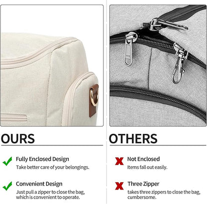 Carry On Garment Bag for Travel, Convertible Travel Garment Bag for Men Women, 2 in 1 Hanging Suitcase Suit Business Travel Bag
