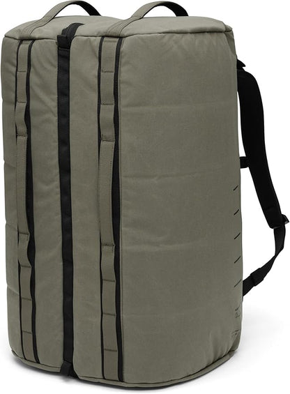 Db Journey Roamer Pro Split Duffel Bag, Travel Duffel Backpack, Convertible Weekender & Carry On with Roller Bag Hook-Up, 50L - Forest Green