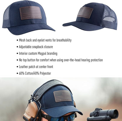 Magpul Trucker Hat Snap Back Baseball Cap, One Size Fits Most