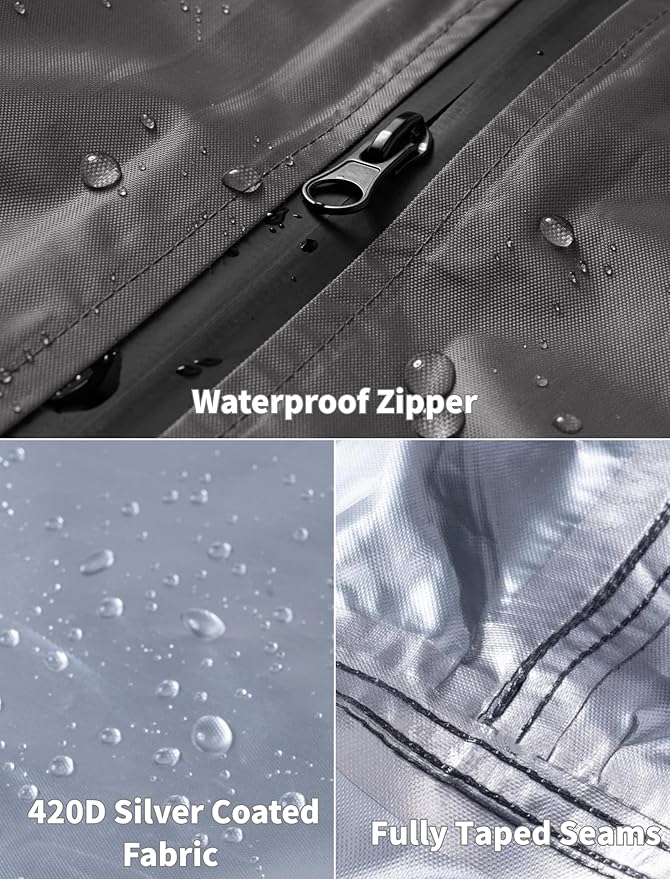 COOFANDY Rain Ponchos for Adults Full Zip Lightweight Rain Jackets Waterproof Packable Raincoats with Hood Hiking Camping