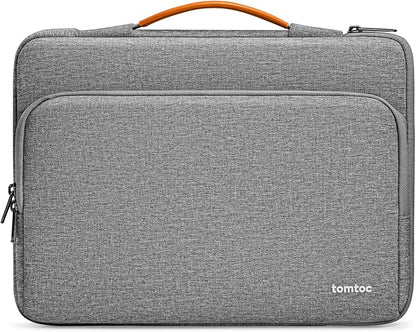 tomtoc 360 Protective Laptop Carrying Case for 2025 13-inch MacBook Air M4/A3240 M3/A3113 M2/A2681 M1/A2337, MacBook Pro M2/A2686 M1/A2337, iPad Pro M4 & iPad Air M3, Water-Resistant Laptop Bag