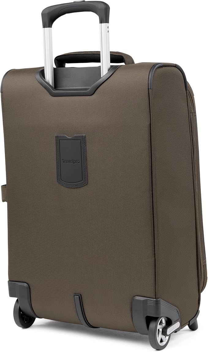 Travelpro Maxlite 5 Softside Expandable Upright 2 Wheel Carry-on Luggage, Lightweight, 22-Inch — Mocha