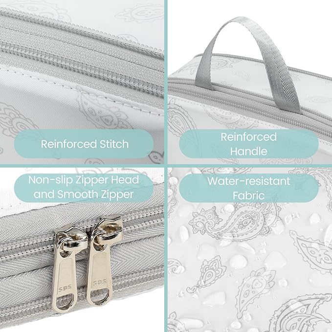 Cambond Compression Packing Cubes for Travel Women - Expandable Travel Bags Luggage Organizers Travel Essentials Compression Cubes for Travel Carry on Suitcases Organizer