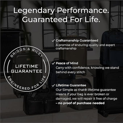Briggs & Riley Toiletry Kit - Travel Bags for Women & Men, Organizer for Vacation, Dopp Kit for Bathroom Accessories, Makeup, & Skincare