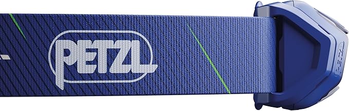 PETZL Tikka CORE Headlamp - Rechargeable, Compact 450 Lumen Light with Red Lighting, for Hiking, Climbing, and Camping - Blue