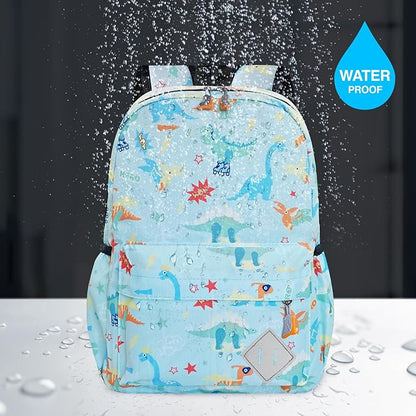Kids Backpack for Girls Boys - Toddler Preschool Backpack School Bag Cute Kindergarten Backpack, Light Blue