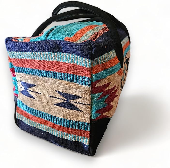Southwestern Large Weekender Travel Bag Western Duffle Bag Boho Travel Bag