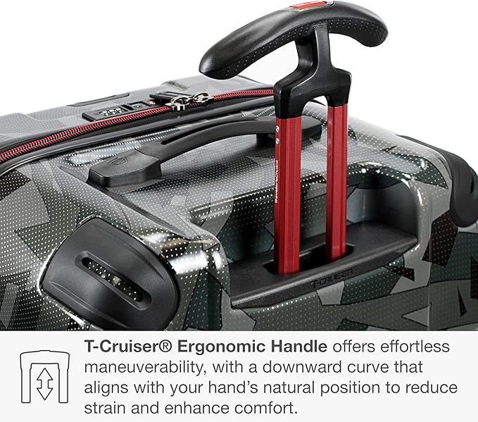 Traveler's Choice Maxporter II 30" Hardside Spinner Trunk Luggage, TSA Lock, Gray Camo