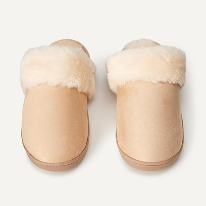 Amazon Essentials womens Faux Fur Cozy Slippers