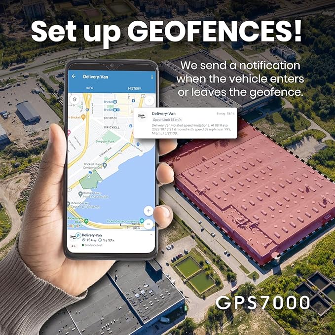 GPS7000-4G Hidden GPS Tracker for Vehicles | 12 Months of Service Included |Easy Self-Installation| After The 12 Months Included in The Service, You can Choose to Suscribe | No Hidden Fees