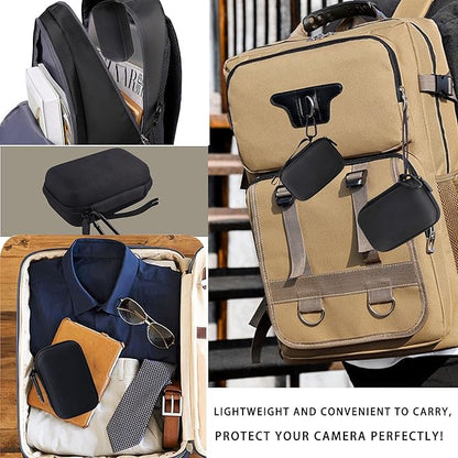Hard EVA Carrying Storage Case Compatible with Panasonic LUMIX ZS99 Camera/DC-ZS70 /ZS80 /ZS60 /ZS100 Digital Camera,Protective Travel storage box
