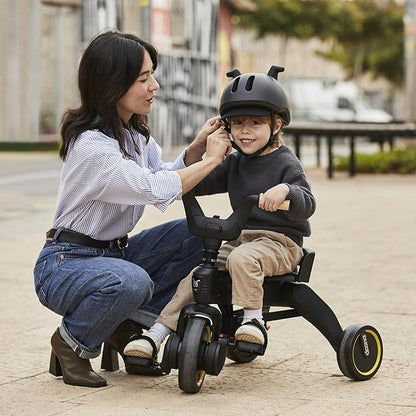 Doona Liki Trike S3, Greyhound - 5-in-1 Compact, Foldable Tricycle - Suitable for Toddlers 10 to 36 Months