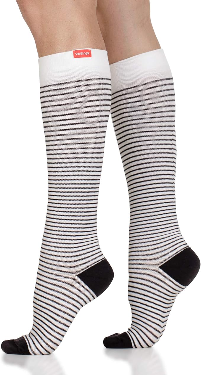 VIM & VIGR Cotton Graduated Compression Socks