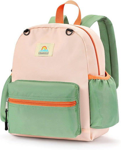 STEAMEDBUN Toddler Backpack for Girls 2-4: Kids Backpack Boys Girls - Preschool Kindergarten Daycare Backpacks - 12 inch