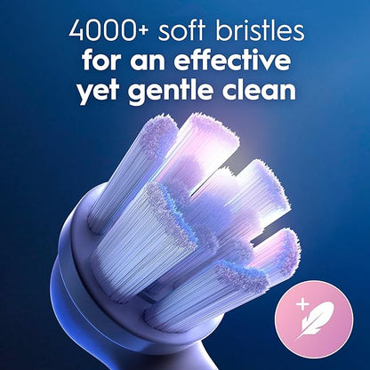 Oral-B iO Ultimate Clean Replacement Brush Heads, 5 Count, 4 Ultimate Clean + 1 Gum & Sensitive White