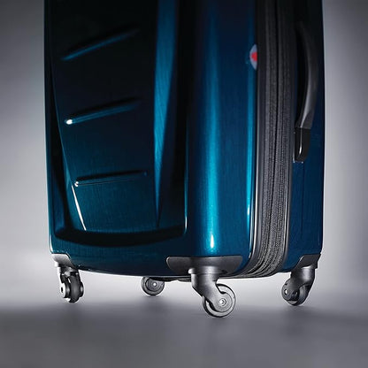 Samsonite Winfield 2 Hardside Expandable Luggage with Spinner Wheels, Deep Blue, 3-Piece Set (20/24/28)
